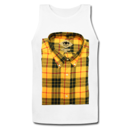 Chase mens tank top by Michael Shirley
