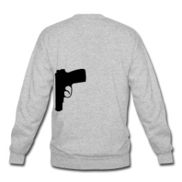 Secret Agent mens pullover by Michael Shirley